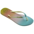 thumbnail image 3 of Havaianas Women's Slim Gradient Sundal Flip Flop Sandal, Lime Green, Size 9/10, 3 of 6