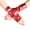 Red, variant on Fashion Hip Hop Fingerless Gloves Gloss Leather Gloves Punk Short Gloves Dress Up Gloves for Masquerades Party