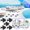 black_Base#11706, variant on Non Slip Bathtub Stickers | Shower Safety Stickers | Anti Slip Adhesive Fish Shape Decals | Waterproof Textured Surface | Prevent Falls in Bathroom, Kitchen, Pool | 20 Pack | Easy to Apply