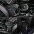 thumbnail image 3 of Center Console Armrest Cover with USB Charging Port Cup Holder, Adjustable Length Car Center Console Protector, Universal Fit for SUVs, Trucks, 3 of 7