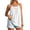 *White, variant on VBVC Women's Crew Neck Stretchy Tank Top , Ladies' Lightweight Camisole , Padded Summer Casual Shirts For Women, S-3XL