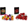 thumbnail image 4 of LEGO Botanicals Red Roses & Tulips Bundle - Building Sets for Adults, Ages 18+ - Mother's Day Gifts - Artificial Flowers Home Office, Bedroom Decor - 10328 & 11501, 4 of 6