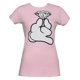 thumbnail image 1 of Camiseta de manga corta para mujer de dibujos animados de diamante - rosa claro - 3x-grande Design Shirts Camiseta de manga corta, 1 of 1
