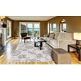 thumbnail image 3 of Concord Global 45125 5 ft. 3 in. x 7 ft. 7 in. Lara Floral Harmony - Ivory, 3 of 3
