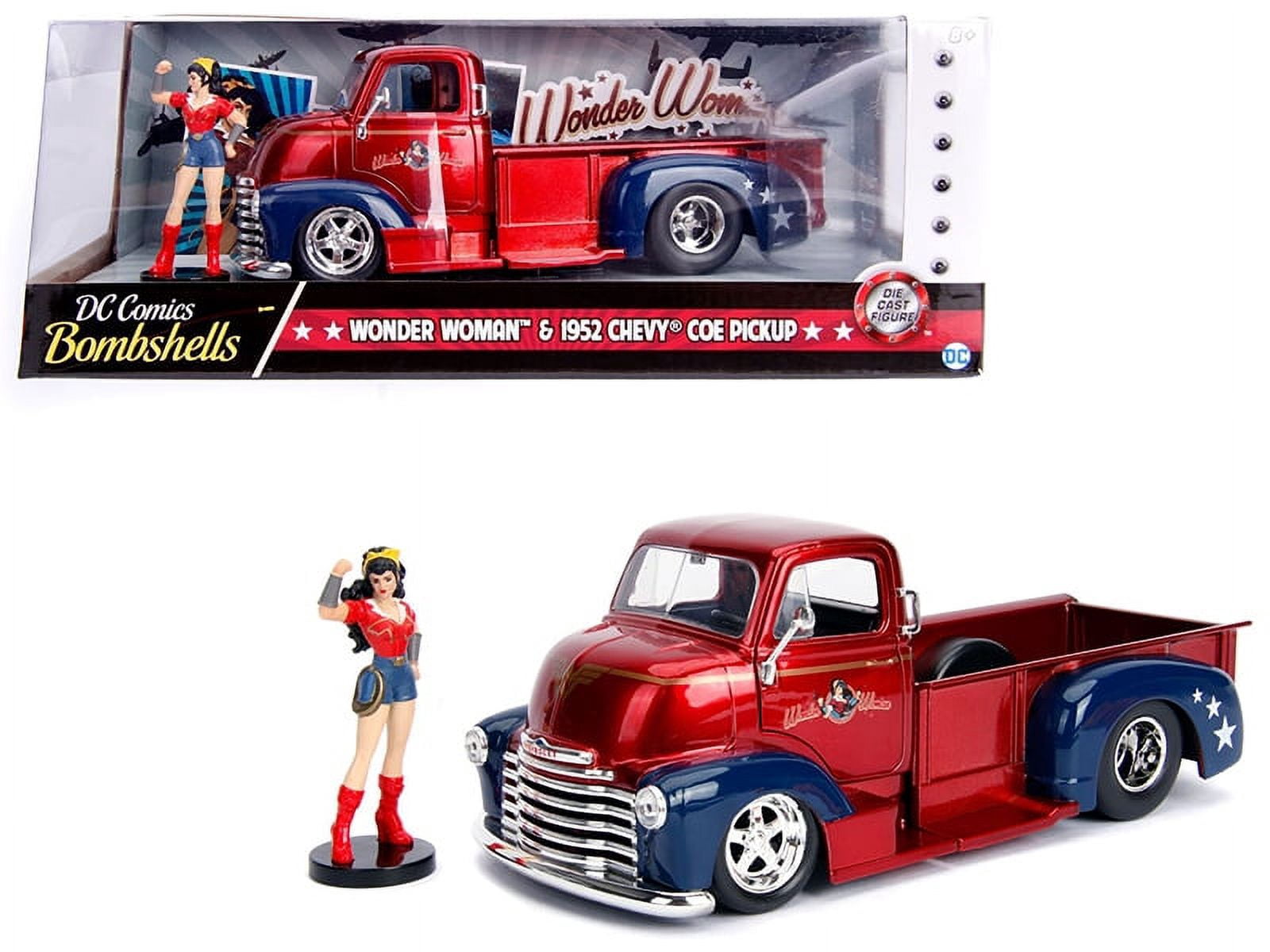 Jada 1:32 1941 Ford Pickup &amp; 1957 Chevy Bel Air Con Babbo Natale &ndash; Holiday Rider 34441