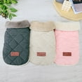thumbnail image 6 of Pet Artist Fleece Winter Coat for Small Dogs, Puppy Padded Vest Jacket with Warm Plush Neck, Windproof Cold Weather Apparel, 6 of 9