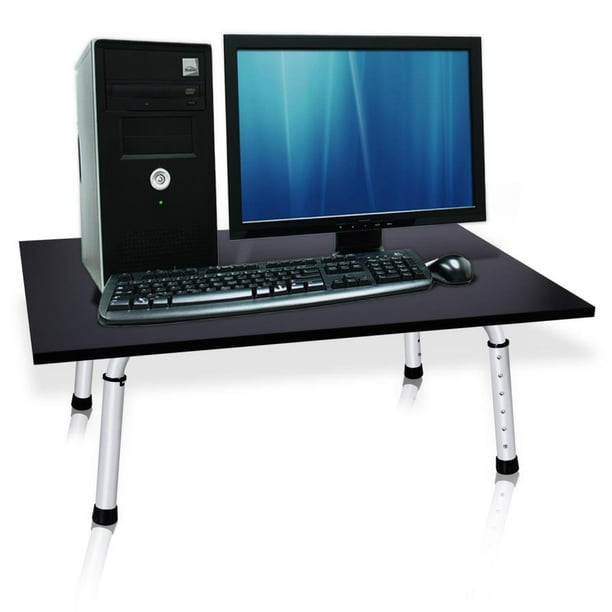 PYLE PDRIS03 Laptop / Monitor Stand Table Desk Work Station with