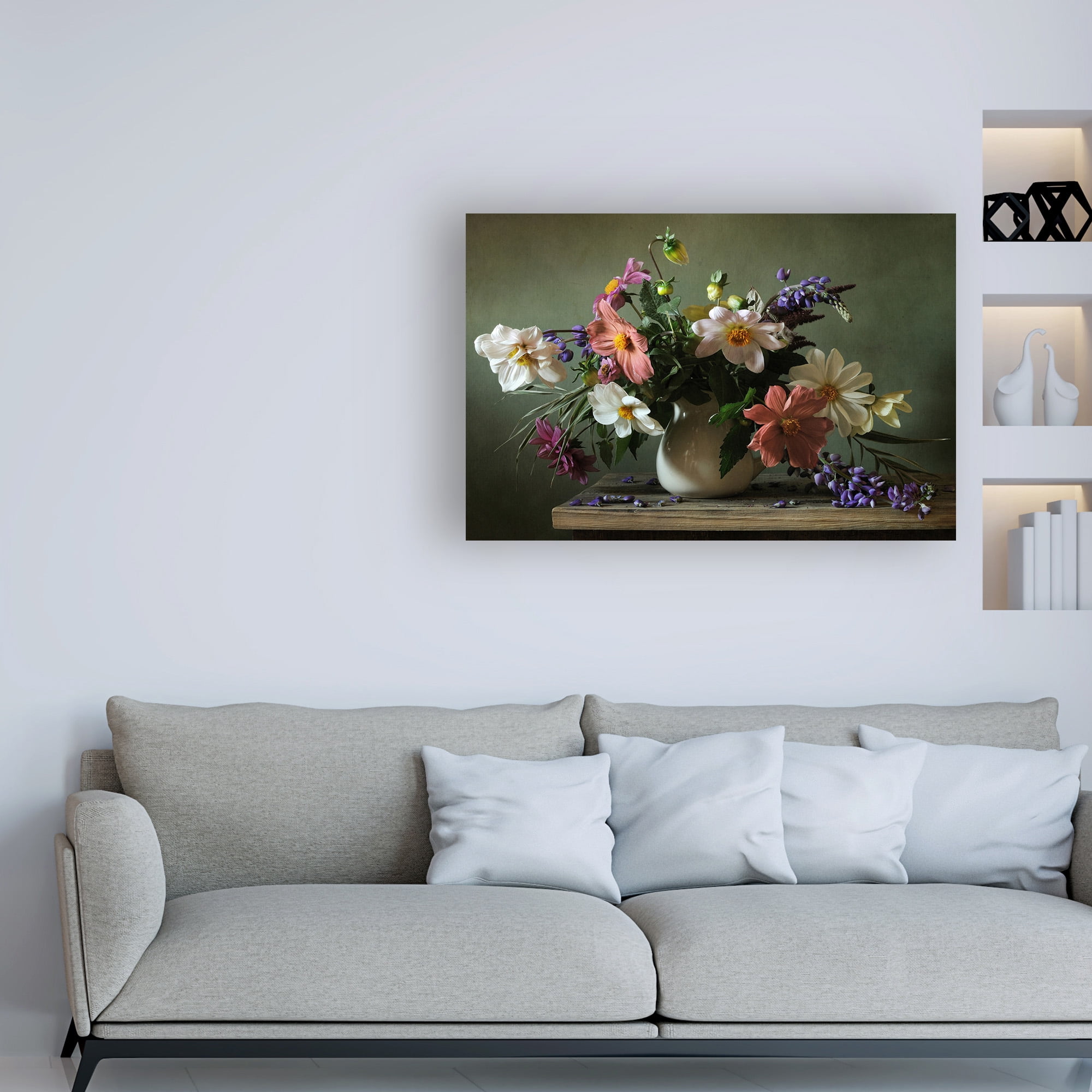 Trademark Fine Art 'Bouquet I' Canvas Art by PhotoINC Studio