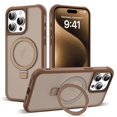 thumbnail image 1 of Funda SKYLMW para iPhone 15 Pro Max de 6.7" con soporte Mag-Safe, color Desert, 1 of 9