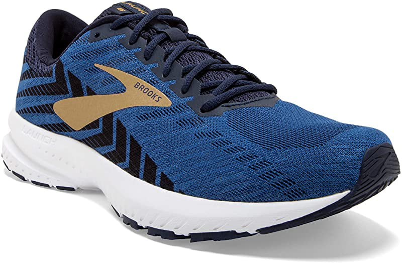 Brooks Launch 6 Men’s Peacoat/Blue/Gold running shoe multiple sizes New In Box