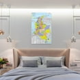 thumbnail image 4 of Colombia Map Posters Picture Print Wall Art Poster Painting Canvas Posters Artworks Gift Room Aesthetic 24x36inch(60x90cm), 4 of 6