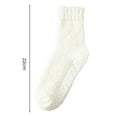 thumbnail image 3 of Pnellth 1 Pair Women Socks Non-Slip Fuzzy Cozy Socks Super Soft Non-Fading Cold Protection Winter Warm Fluffy Sleep Socks for Women, 3 of 8