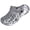 Grey, variant on Mens Womens Garden Clogs Shoes with Arch Support Unisex Gardening Slip on Sandals Beach Slippers Shoes Clog