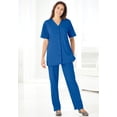 thumbnail image 4 of Woman Within Plus Size 7-Day Short-Sleeve Baseball Tunic, 4 of 6
