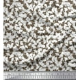thumbnail image 1 of Soimoi Poly Georgette Fabric Branch & Leaves Artistic Print Fabric by The Yard 52 Inch Wide, 1 of 3