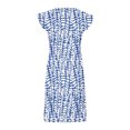 thumbnail image 4 of Baikeli Liquidation Robes Boho Mode Femmes Décontractées Col en V Imprimé Robes Été Sans Manches Robe Chandail Robe Femmes Décontractée, 4 of 5