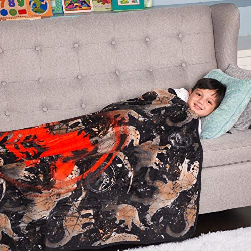 Franco Kids Bedding Throw, 46 en x 60 in, Jurassic World
