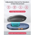 thumbnail image 3 of FANZC-Vaydeer Ultra Slim Mouse Mover, Air 3 Mouse Jiggler with Adjustable Interval Timer, Undetectable & Noiseless, Simulates Realistic Mouse Movement, Driver-Free for Keeping The PC Active (Bright G, 3 of 4