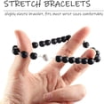 thumbnail image 3 of Pulsera De Yoga Con Cuentas De Piedra Natural Para Amantes Pulseras Magnéticas Ajustables Regalo Para Aniversario Día De San Valentín seitruly  AP005699-00, 3 of 6