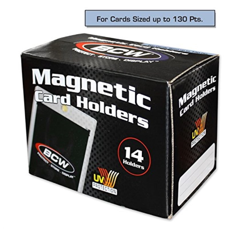 Box of 14 BCW Card Holders 130 Pt.