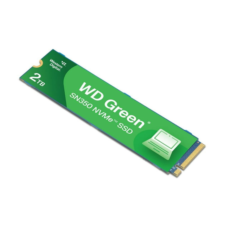 Western Digital WD Green SN350 NVMe M.2 2280 2TB PCI-Express 3.0 x4 Internal Solid State Drive (SSD) WDS200T3G0C Western Digital WD Green SN350 NVMe M.2 2280 2TB PCI-Express 3.0 x4 Internal Solid State Drive (SSD) WDS200T3G0C
