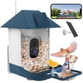 thumbnail image 1 of Comedero para Pájaros Fazoxo con Cámara Inteligente WiFi, Alimentado por Energía Solar, FHD, 1 of 8