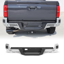 Rear Bumper Compatible with 2024 2025 Toyota Tacoma,Back Bumper Heavy Duty Offroad Bumper