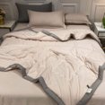thumbnail image 6 of JingChun Summer Cool Quilt Blanket Summer Ice Blanket Suitable for Hot Sleepers and Night Sweaters Bed Light Ice Blanket Sofa Ice Blanket Fan Summer Sleep Quilt Summer Clearance Under $2.00, 6 of 9