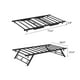 thumbnail image 3 of QinaQin Base nido individual desplegable, cama trundle tipo daybed con ruedas con seguro, estructura metálica plegable y resistente, ideal para recámara, visitas y ahorrar espacio, 3 of 7