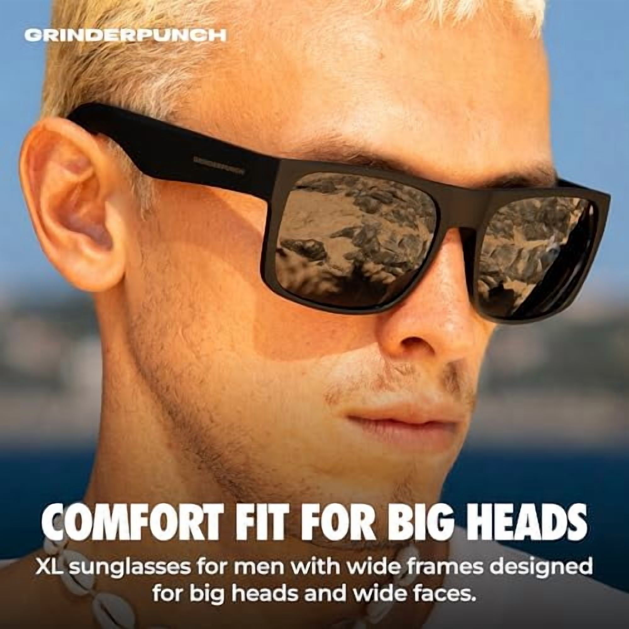 GrinderPUNCH XL Polarized Oversized Sunglasses photo 7