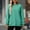 Mint Green, variant on EchfiProm Crew Neck Sweatshirts for Women 2025 Plain Blue Pullover Solf Loose Long Sleeve Sweatshirt with Pocket