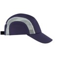 thumbnail image 3 of U.S. Polo Assn. Baseball Cap, Men's Active Wear Nylon Mesh Baseball Hat, Navy/Grey, One Size, 3 of 5