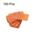 thumbnail image 3 of Uxcell Waterproof Eyelet Hole Plastic Shipping Tags,Outdoor Tags,30x50mm Orange 100pack, 3 of 5