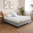 thumbnail image 1 of Colchón de Espuma Nooz Essential 16cm Individual Adulto, 2 Almohadas Original y Box Metal Gris blanco Individual, 1 of 11