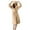 Khaki, variant on Bath Robes Female Clearance Plush Warm Robe Soft Spa Fuzzy Bathrobes Long Sherpa Women Robes Black M
