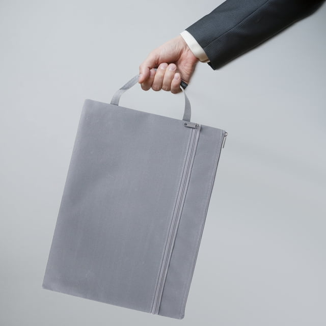 This Is Not A Book Handheld Thickened Stationery Homework Toy Storage File Bag A4 Size Large Storage Bags with Zipper