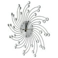 thumbnail image 2 of Oubit Metal Digital Clock,Wall Clock Iron Art Home Decorationsfor Wall Round Design Clock Built for the Future, 2 of 9