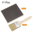 thumbnail image 3 of Uxcell 11 Pcs 100 x 120mm Sanding Block 2000 Grit Dual-Use Sanding Sponges, Brown, 3 of 6