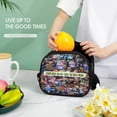 thumbnail image 6 of Zombio Character Lunch Box with Portable Tableware Lunch Bag Reusable Food Tote Bag for Snacks Drinks, 6 of 8