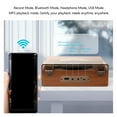 thumbnail image 3 of CD Player Bluetooth 5.0Built-In Speaker HIFI Portable Music PlayerBuilt-In SpeakerHigh-Capacity, 3 of 7