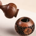 thumbnail image 5 of LEORX Vintage Gourd Figurine Aroma Diffuser Wood Light Brown 1Pack, 5 of 6