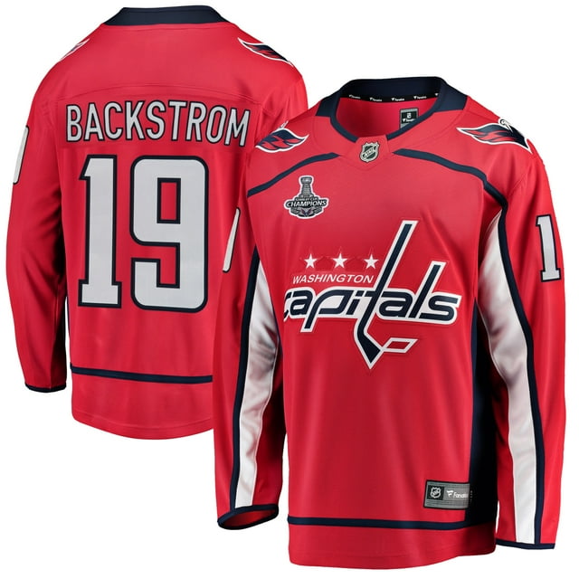 Nicolas Backstrom Washington Capitals LNH Fanatics Breakaway Chandail Domicile, Moyen