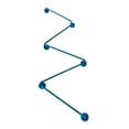 thumbnail image 4 of Ayuda ajustable para el manejo del palo de hockey, 5 secciones, ajustable, ligera, para poner o quitar azul, 4 of 9