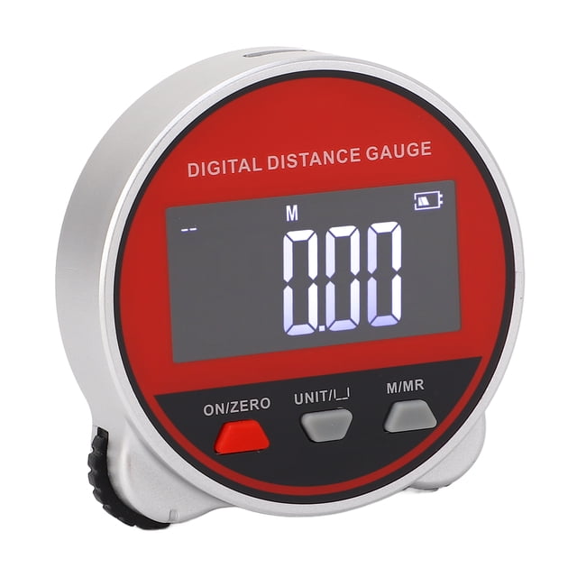 Electronic Rolling Ruler, Rolling Distance Measuring Tool Data Storage for Mechanical