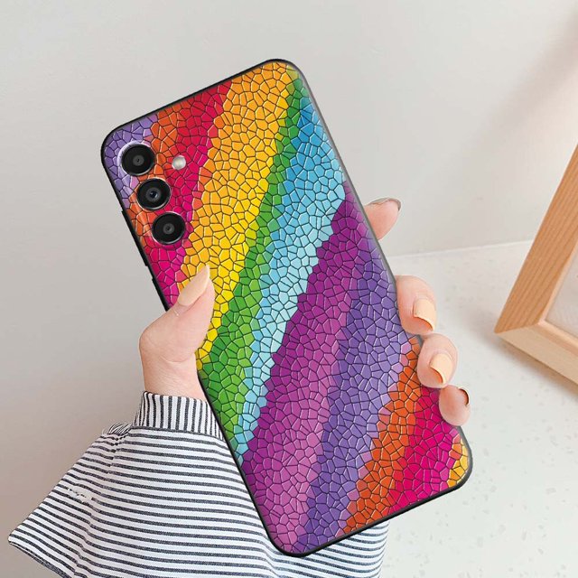 Funda de silicona para Samsung Galaxy A14 4G, cubierta de SM-A145F de 6,6 pulgadas, bonita y suave, para teléfono Samsung Galaxy A14 5G SM-A146B Fivean unisex