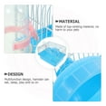 thumbnail image 4 of Raindrops Top-Ranking Material Blue Hamster Cage for Pet Use with Multifunction Design, 4 of 8