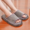 thumbnail image 2 of Slippers for Women,Lazy Floor Cleaning Slippers For Detachable Washable Floor Cleaning Slippers Silent Vacuuming Slippers Hands Cleaning,Womens Slippers,Grey,6-8.5, 2 of 3