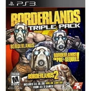 Borderlands Triple Pack, 2K, PlayStation 3, 710425477041