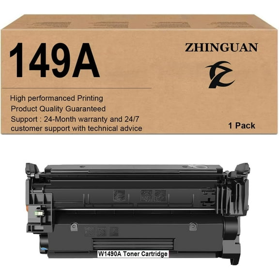 149A W1490A Toner Cartridge Works for Pro 4002dn 4002dne 4002dwe 4002dw MFP 4102dw 4102dwe 4102fdn 4102fdwe 4102fdw Printers (1-Black)