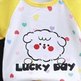 thumbnail image 3 of UAYOTSE Toddler Baby Boy Summer Outfit Adorable Cartoon T-Shirts Top Shorts Set Infant Boy Summer Clothes 6 12 18 Months 2T 3T,Sizes 5-6 Years, 3 of 3